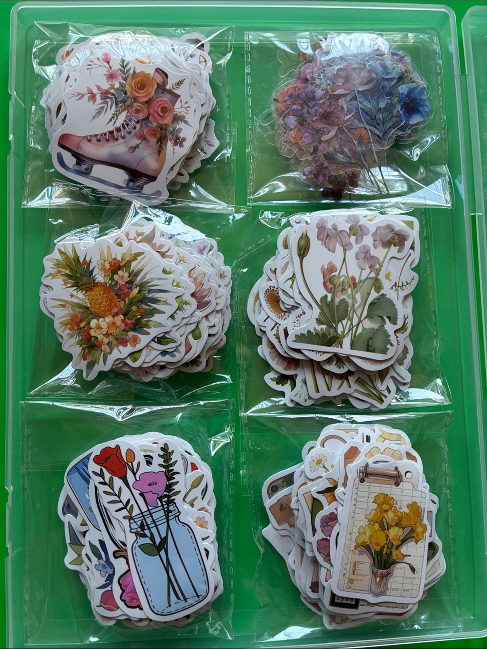 Floral Stickers - 300+ assortment